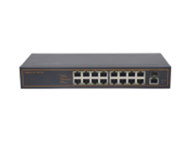 100MB switch s1118-16fe1ge1gf-ac