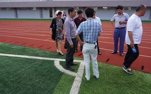 圖6.角球點檢驗現場