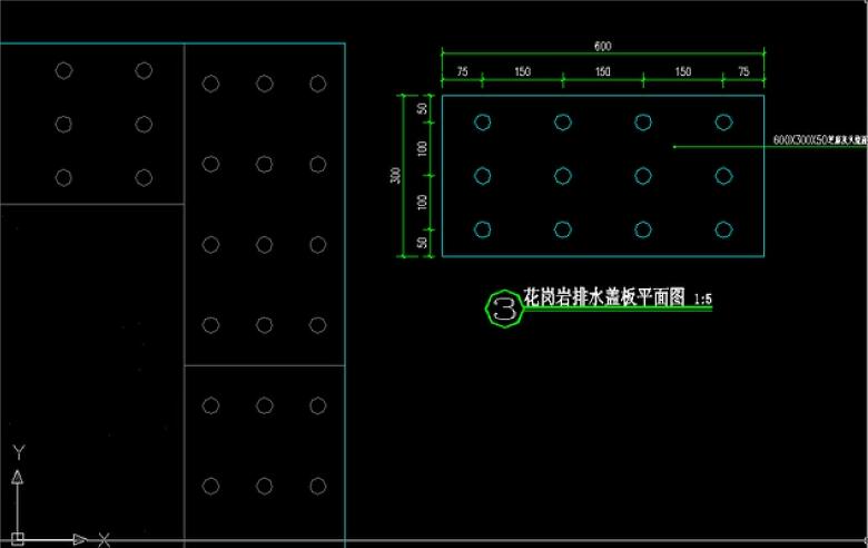 標(biāo)準(zhǔn)籃球場施工圖及籃球架、排水溝圖紙
